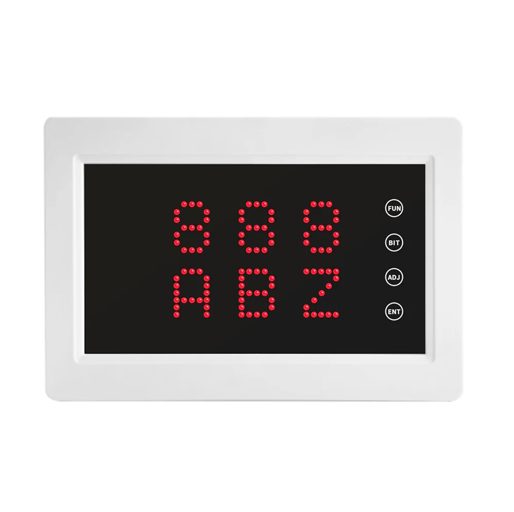 Wireless Calling System Restaurant Pager System Display + Calling Buttons for Restaurant Nursing Home Clinic Caregiver